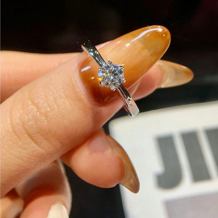 Claws Solitaire Ring