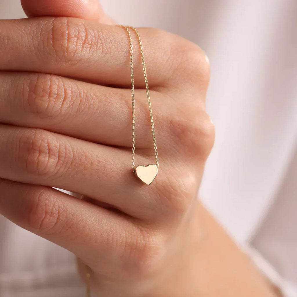 Gold Plated Heart Pendant