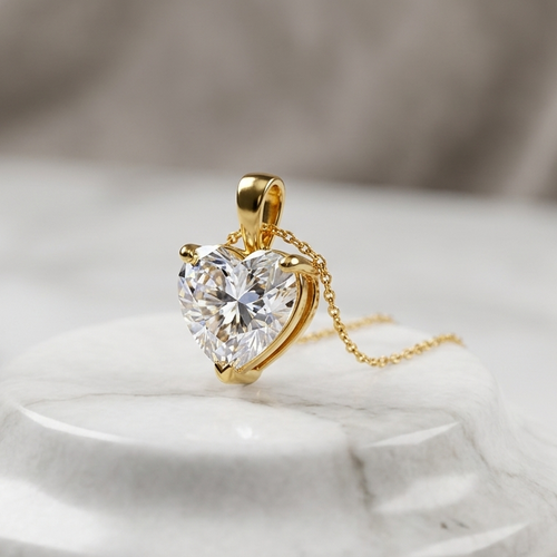 Crystal Heart Pendant