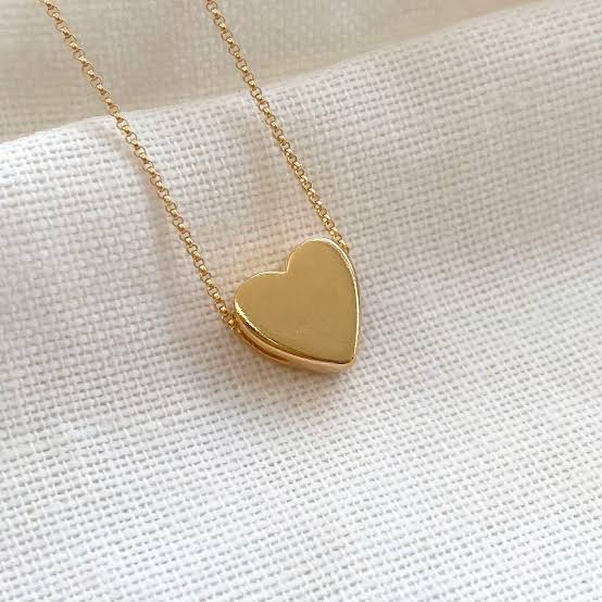 Gold Plated Heart Pendant