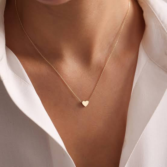 Gold Plated Heart Pendant