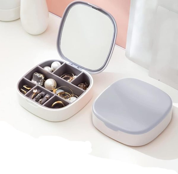 Portable Jewellery Box with mirror